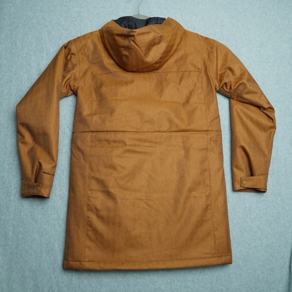 Columbia Women's Portland Omnitech Point Parka Brown XS Jacket NWT $170